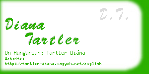 diana tartler business card
